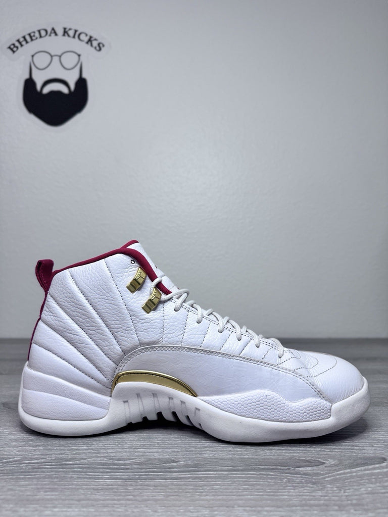Size 11.5 - Nike Air Jordan 12 XII Retro FIBA White Red 130690-107 Men's
