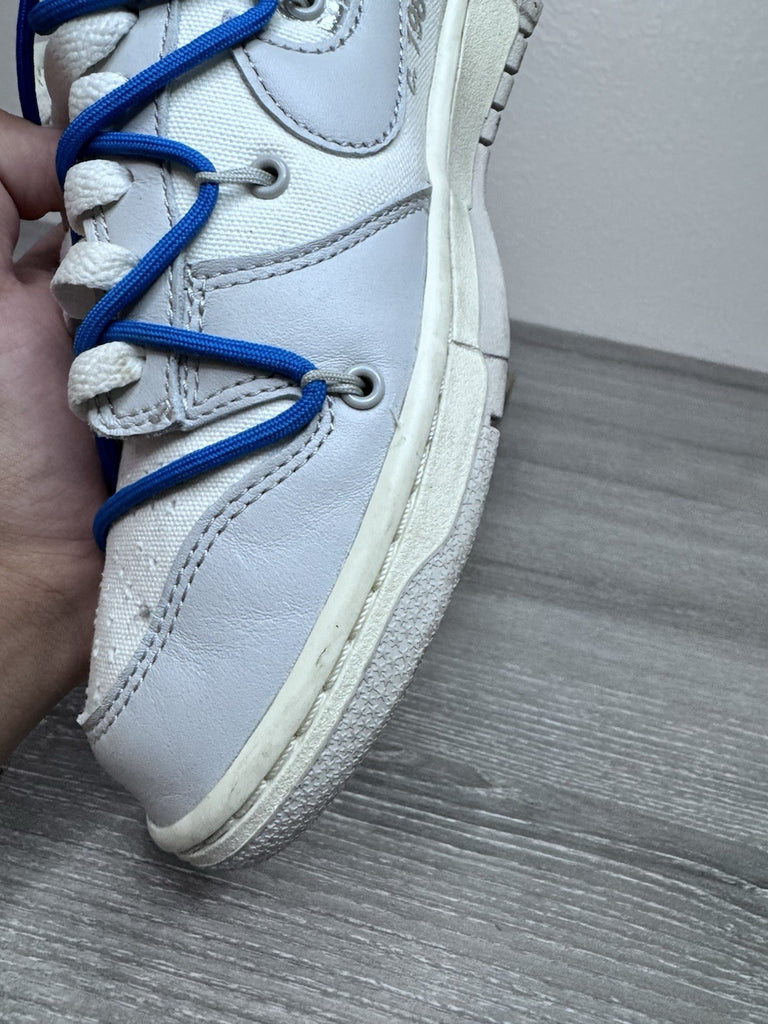 Size 7.5 - Nike Dunk Low Off White Lot 10 DM1602-112 OG Retro Clean Preowned