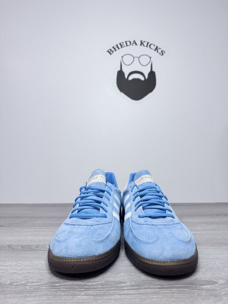 Size 14 - Adidas Handball Spezial Shoes 'Light Blue' BD7632 Preowned Authentic