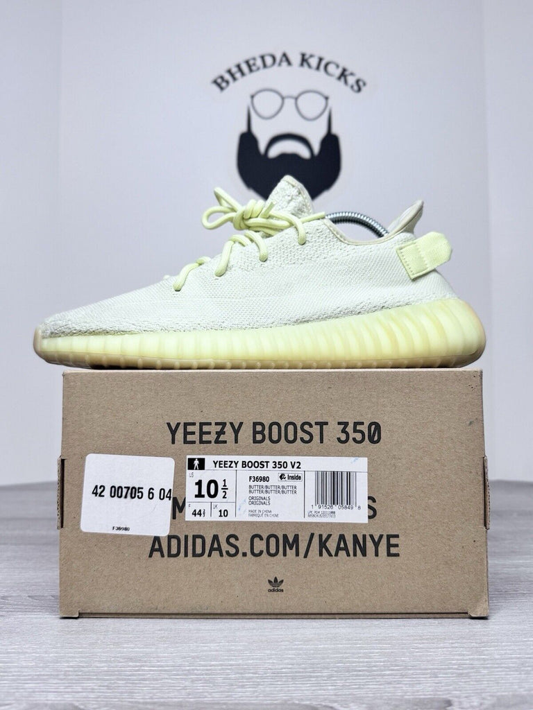 Size 10.5 - Adidas Yeezy Boost 350 V2 Butter F36980 OG Preowned Authentic