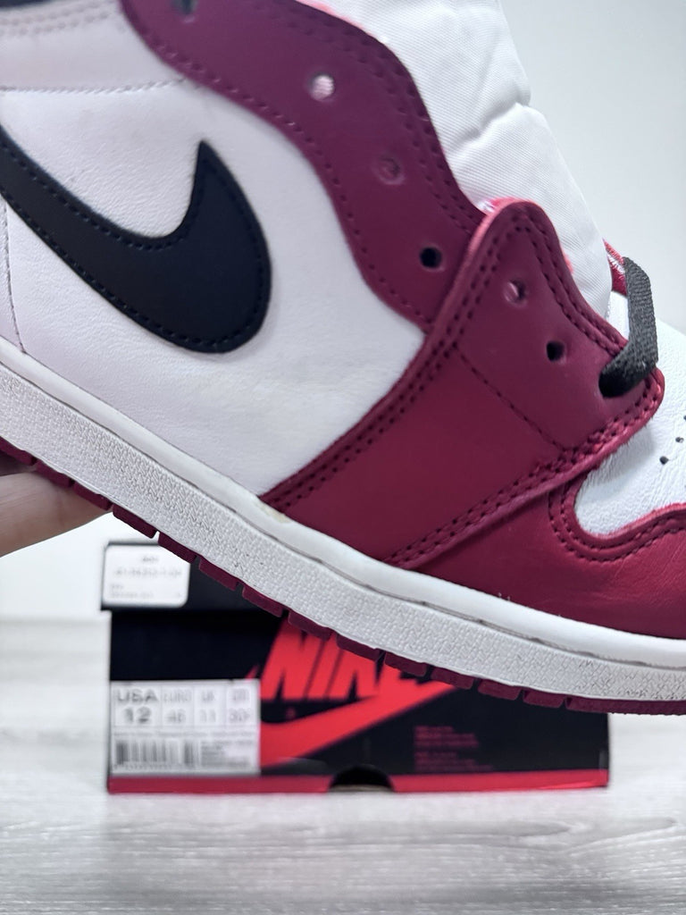 Size 12 - Air Jordan 1 Retro High OG "CHICAGO" 2015 555088-101 Preowned