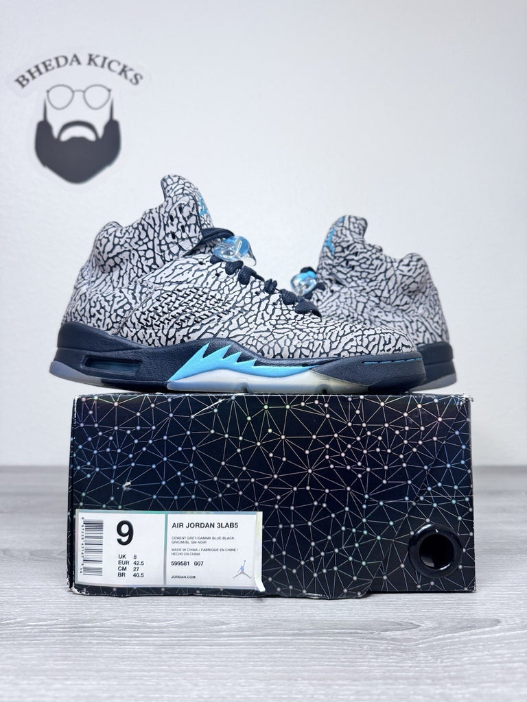 Size 9 - Jordan 5 Retro 3Lab5 2013 599581-007 Preowned Authentic Rare