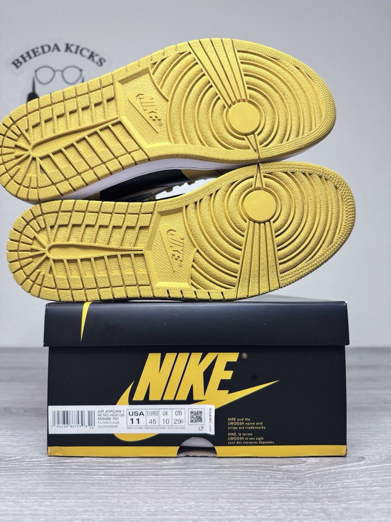 Size 11 - Air Jordan 1 Retro High Pollen 555088-701 Preowned Authentic Og
