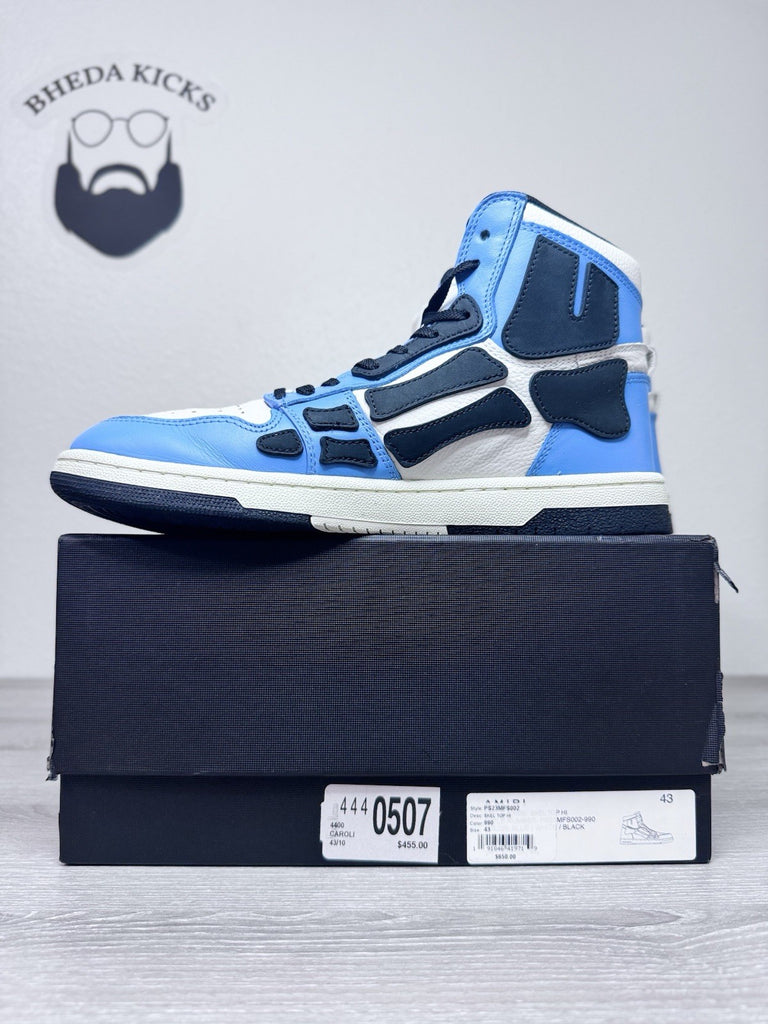 Size 43 EU/10 US - Amiri Skel Top Hi Carolina Blue Sneakers Men’s Authentic