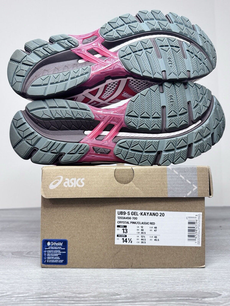 Size 13 - Asics Sportstyle UB9-S Gel-Kayano 20 Crystal Pink Red 1203A456-700