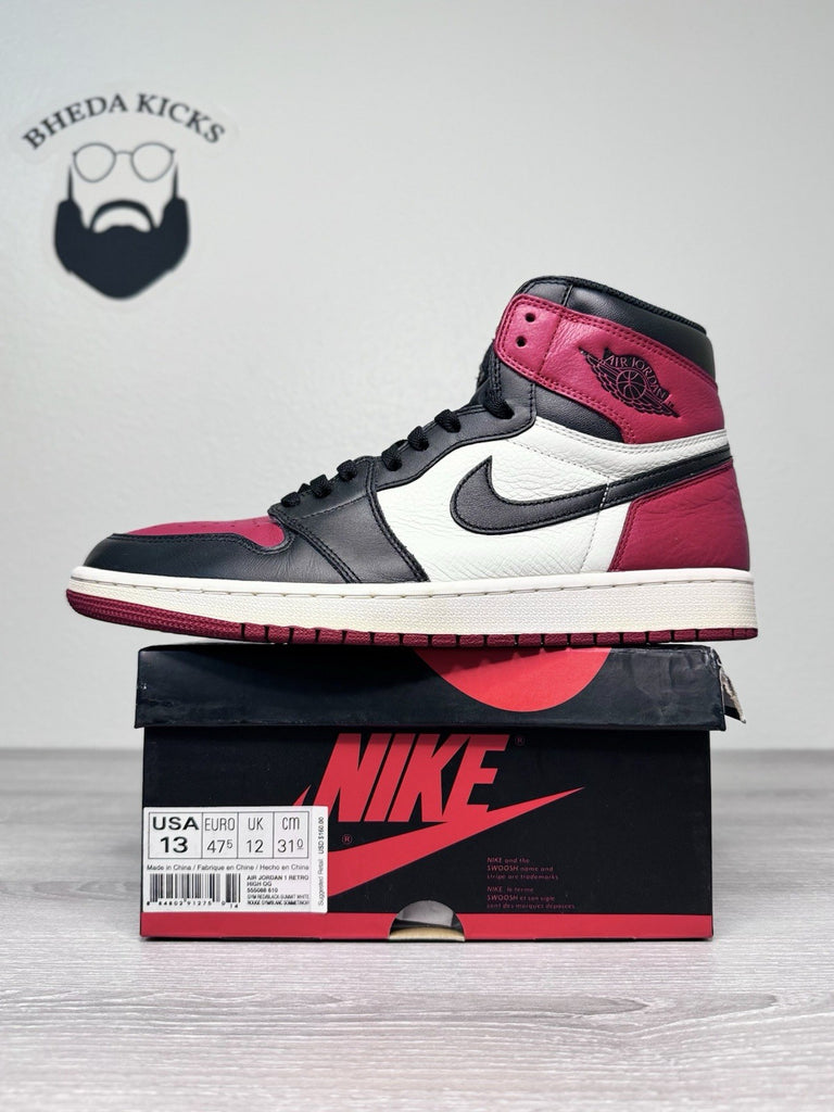 Size 13 - Jordan 1 Retro OG High Bred Toe 555088-610 Authentic Preowned