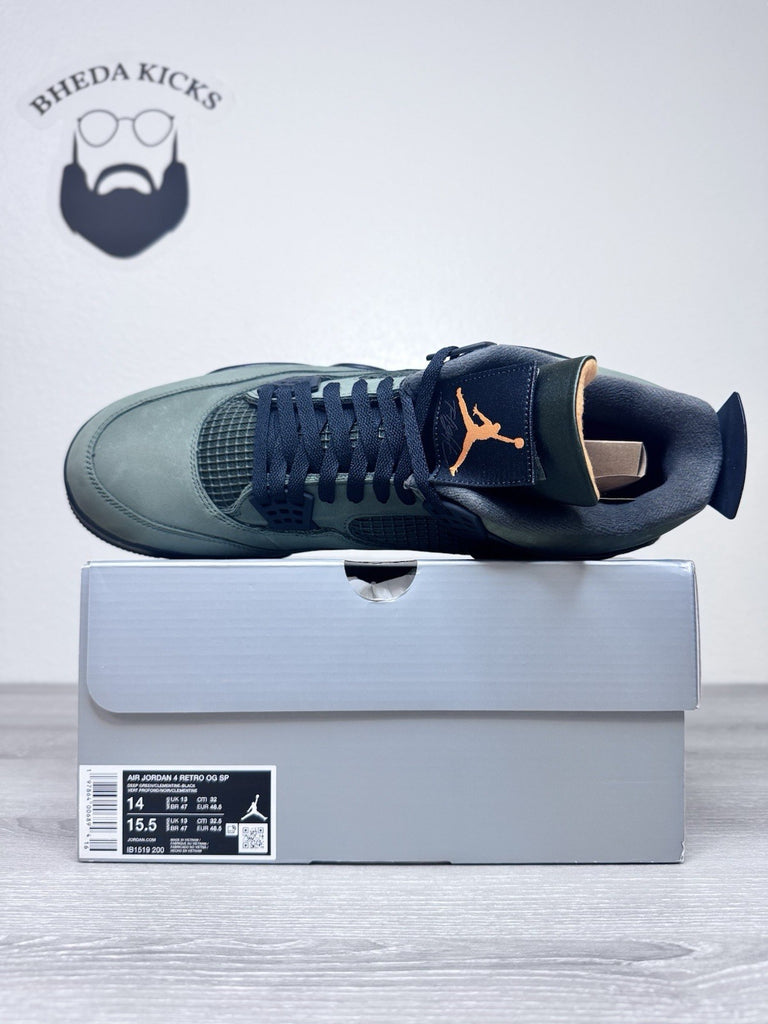 Size 14 - Undefeated x Air Jordan 4 Retro 2025 IB1519-200 Brand New