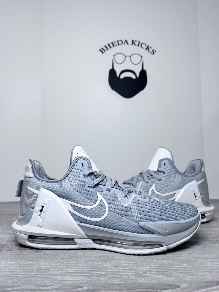 Nike Lebron Witness 6 TB Men's Wolf Grey Shoes Sneakers DO9843-001 Size 12.5