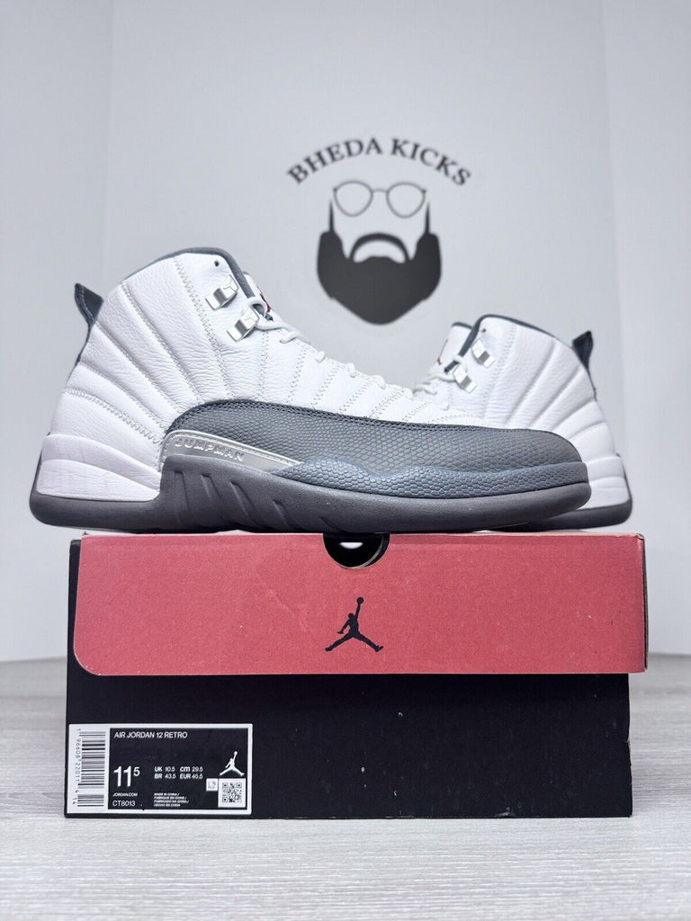 Size 11.5 - Air Jordan 12 Retro Dark Grey 130690-160 Preowned Authentic