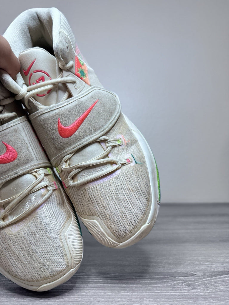 Size 15 - Nike Kyrie 6 'N7' Light Cream Sail Electric Green Flash CW1785-200