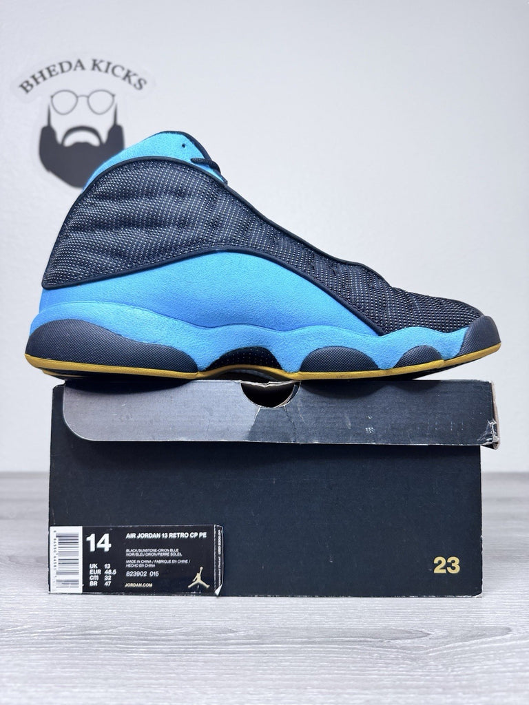 Size 14 - Air Jordan 13 Retro 'CP3 Away' 2015 Black Sunstone 823902-015