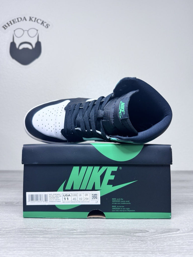 Size 11 - Nike Air Jordan 1 Retro High Lucky Green DZ5485-031 Preowned Authentic