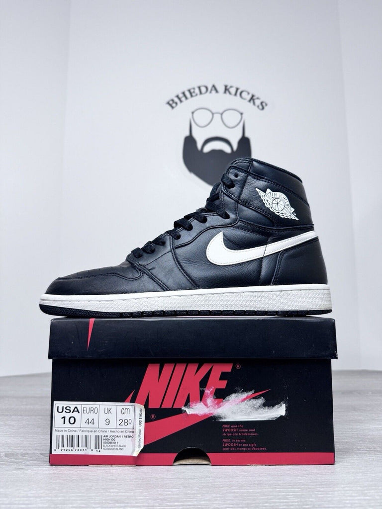 Size 10 - Air Jordan 1 Retro OG Prm High Yin Yang 555088-011 Preowned