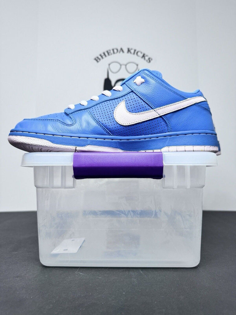 Nike SB Dunk Low Premium Varsity Blue Pink Ice Preowned 313170-462 Size 13