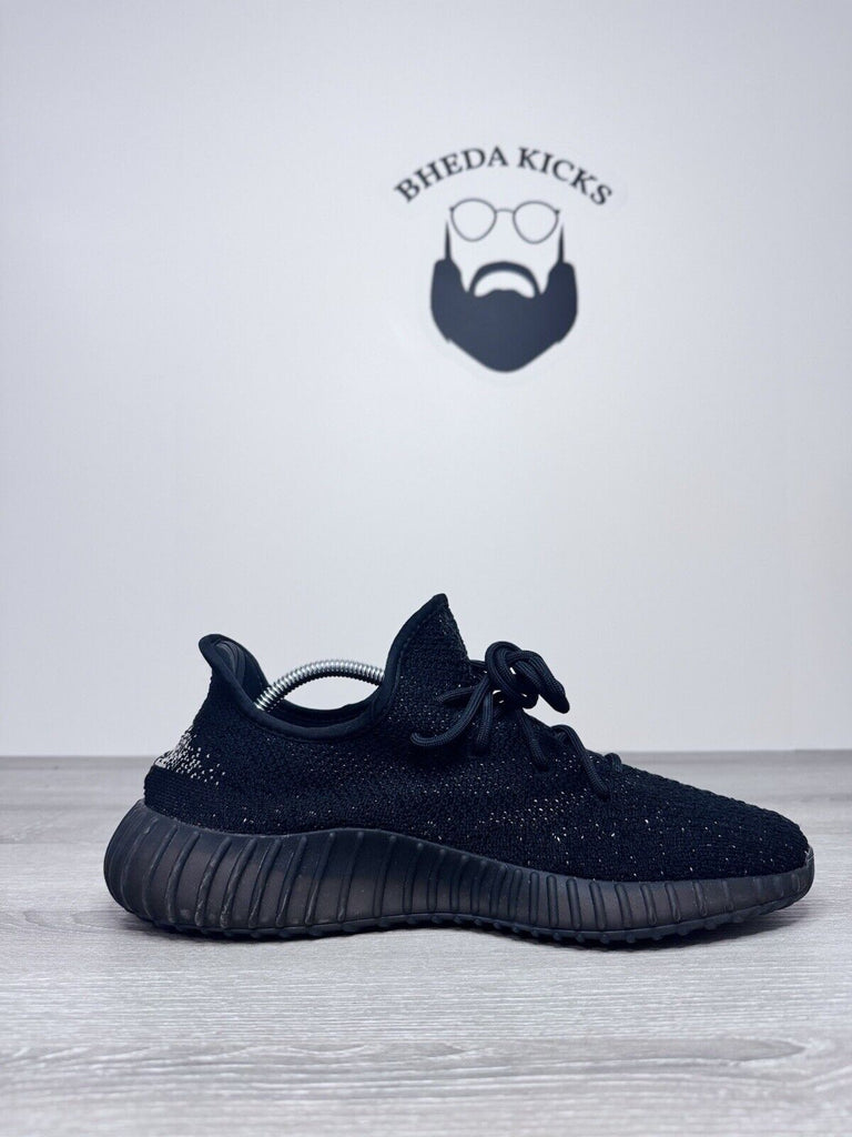 Size 10.5 - Adidas Yeezy Boost 350 V2 Core Black White Oreo 2016 BY1604 Preowned