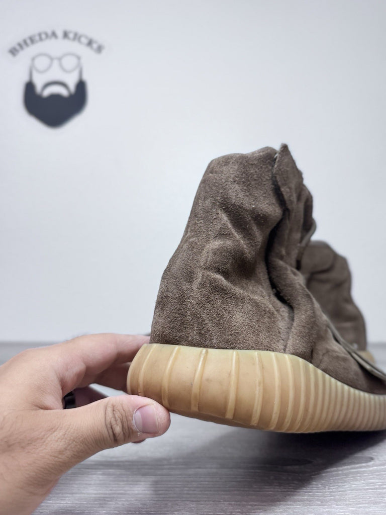 Size 14 - Adidas Yeezy Boost 750 Chocolate 2016 BY2456 Authentic Rare Preowned