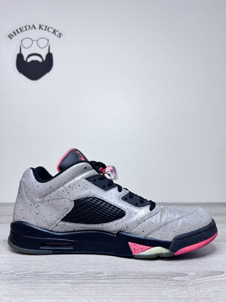 Size 15 - Air Jordan 5 Low Neymar Retro Silver Sneakers 2016 846315-025