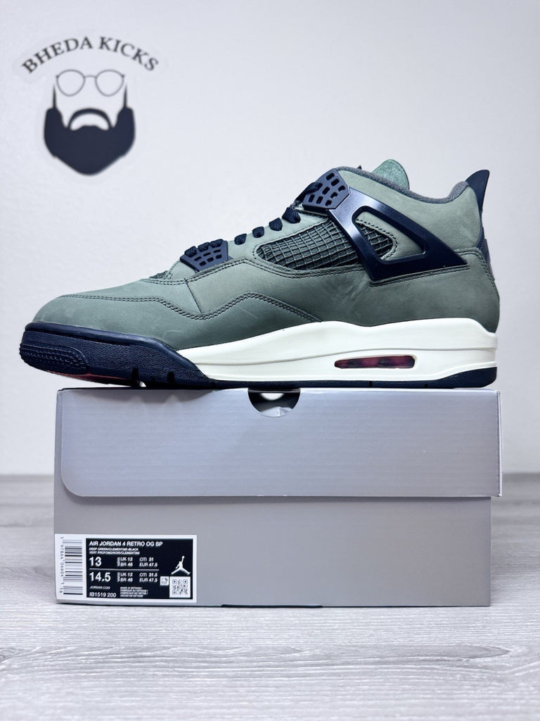 Size 13 - Undefeated x Air Jordan 4 Retro 2025 IB1519-200 Brand New