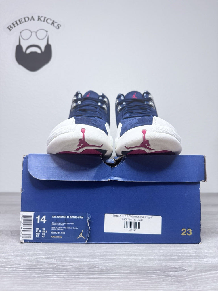 Size 14 - Air Jordan 12 Retro International Flight BV8016-445 Preowned