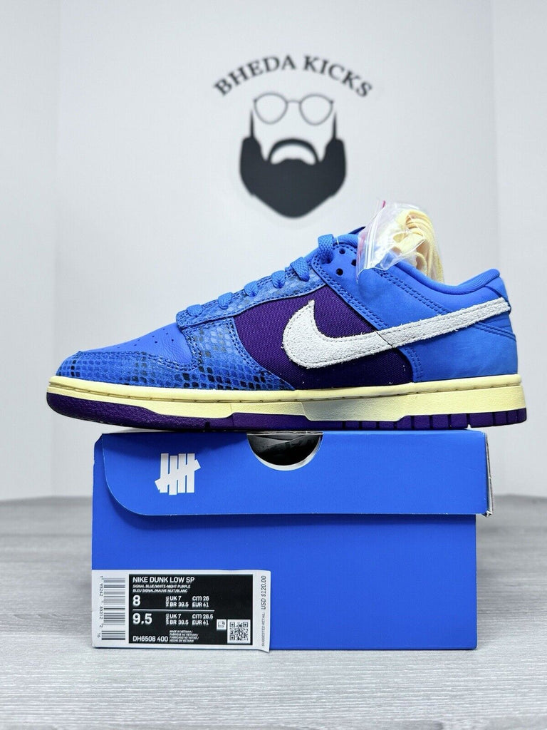 Size 8 - Nike Undefeated x Dunk SP Low 5 On It DH6508-400 Authentic NEW DS