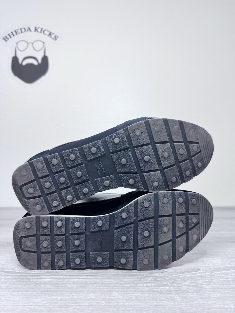 Size 43EU/10 US - Balenciaga Men’s Race Runner Neoprene Black White Sneakers