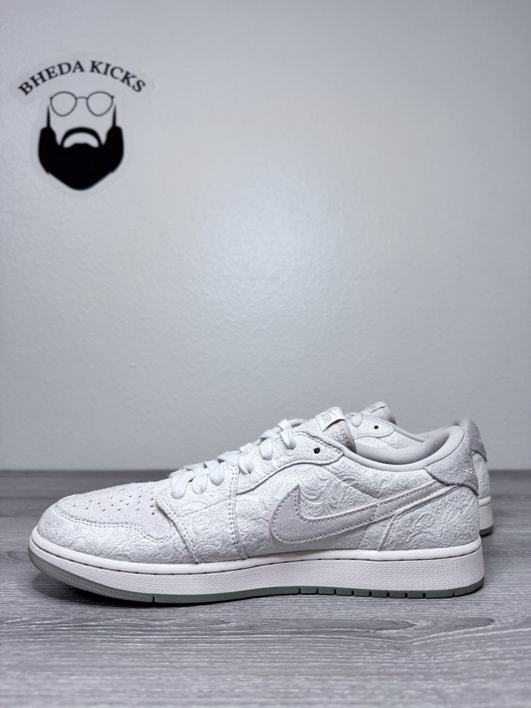 Size 12 - Jordan 1 Low Retro OG x Chris Paul Give Them Flowers FZ0455-200