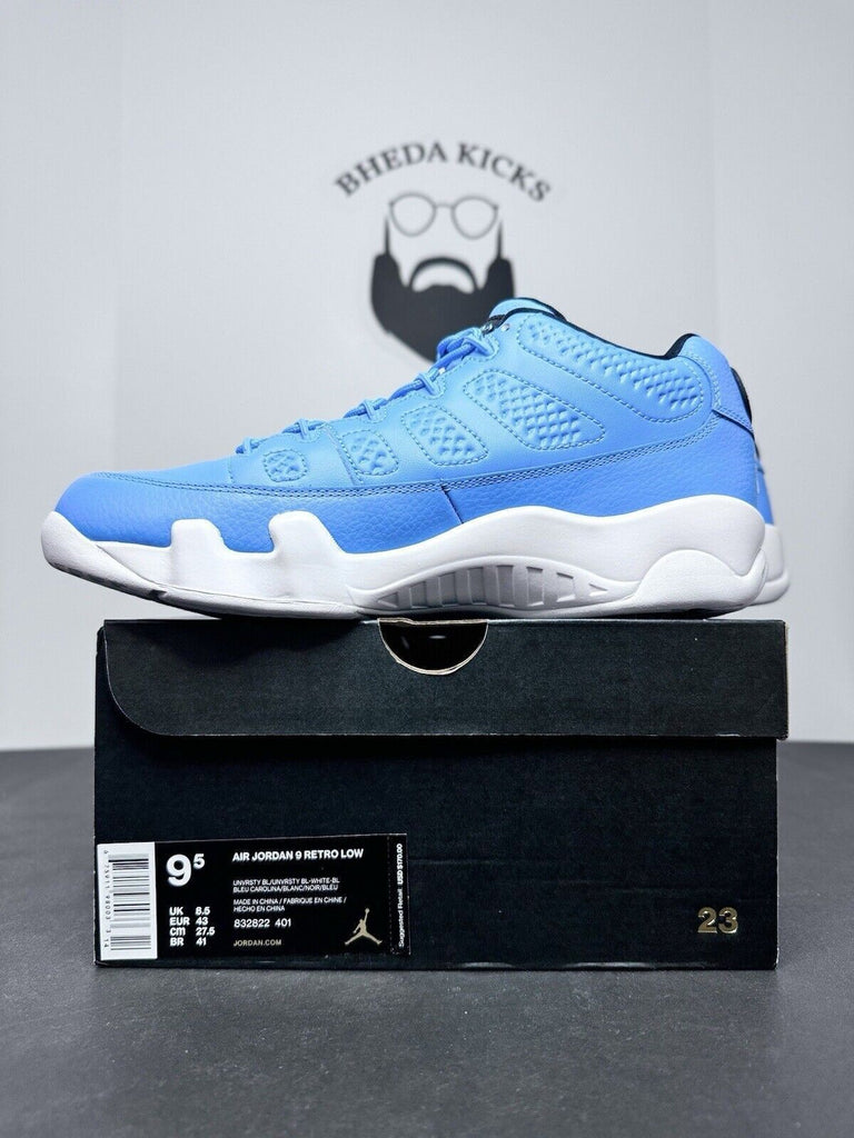 NEW DS Nike Air Jordan 9 Low Retro "Pantone" Blue 2016 832822-401 Men’s Size 9.5