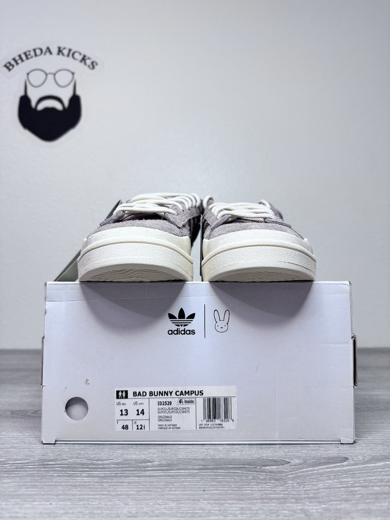 Size 13 - Adidas Campus Light Shoes Bad Bunny 'Chalky Brown' ID2529 Men's NEW DS