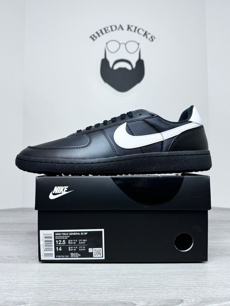 Size 12.5 - Nike Field General 82 SP Black White Mens Sizes FQ8762-001 NEW DS