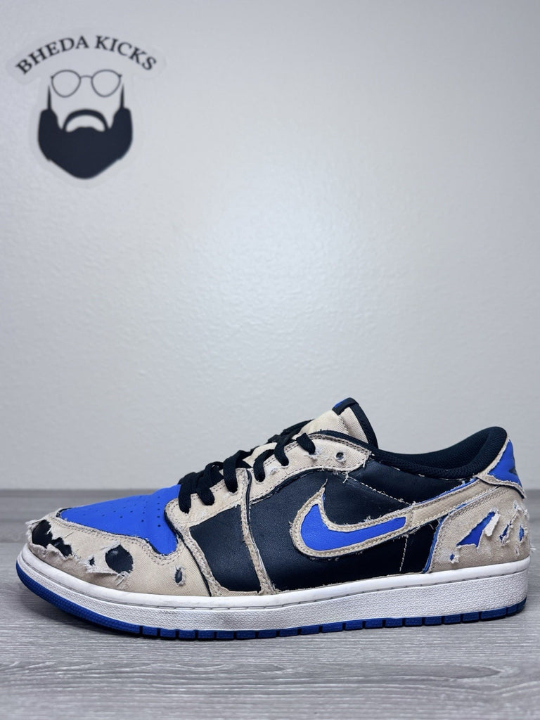 Size 15 - Air Jordan 1 Low x Nike SB Mountain Desert Ore Sneakers CJ7891-200