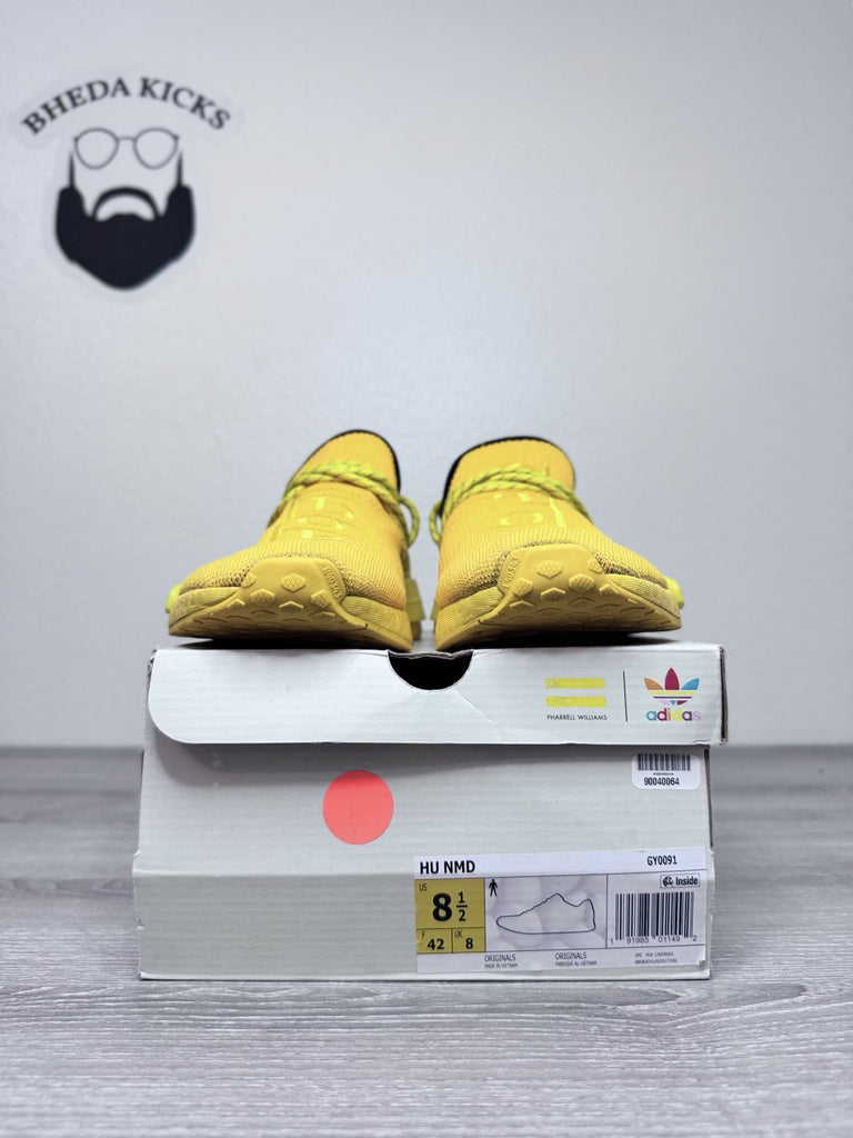 Size 8.5 - Adidas Pharrell x NMD Human Race Trail Blank Canvas World GY0091