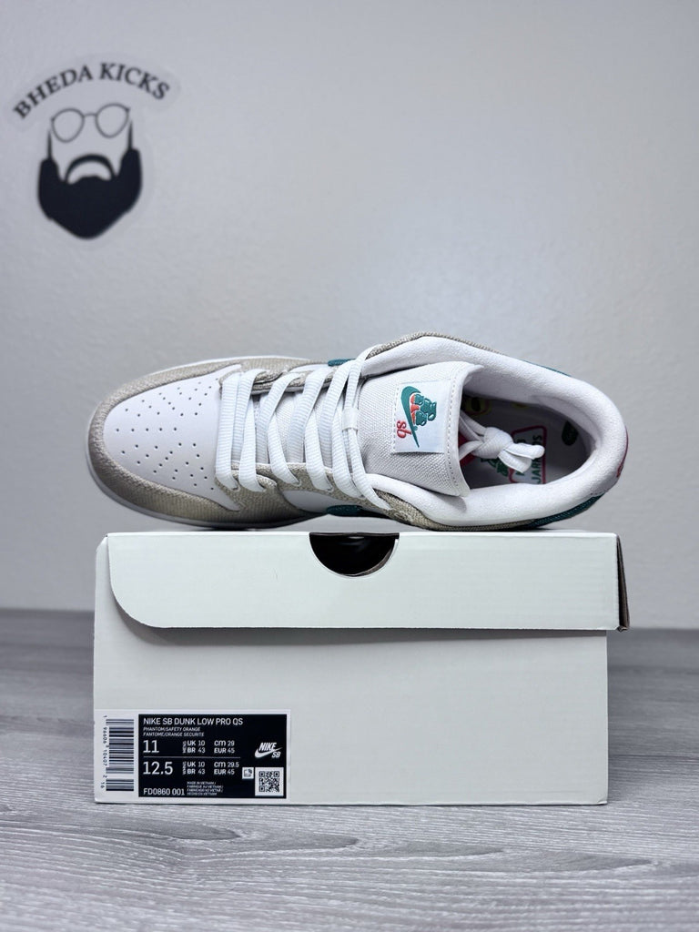 Size 11 - Nike Jarritos x Dunk SB FD0860-001 Phantom Safety Orange Brand New
