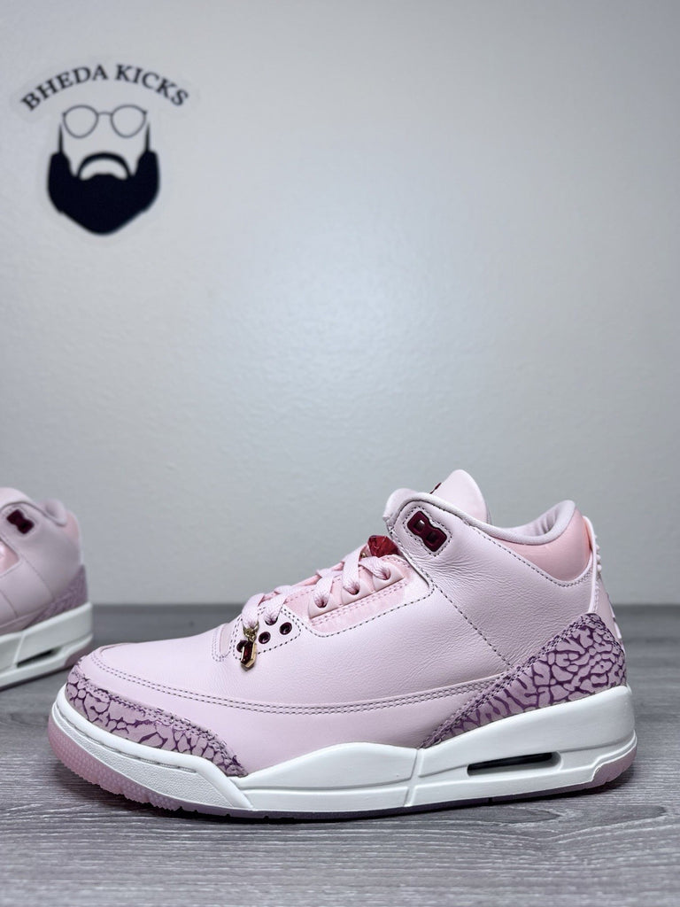 Size 10W/8.5M - Nike Air Jordan 3 Retro Valentines Day Treat Yourself HJ0178-600