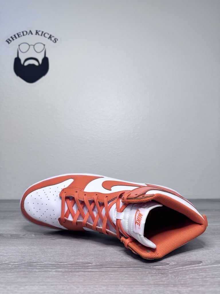 Size 15 - Nike Dunk High Syracuse Sneakers Shoes Mens Orange White DD1399-01