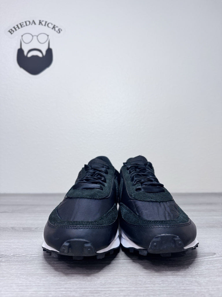 Size 15 - Nike LD Waffle Sacai Black White Nylon Mens BV0073-002 Sneaker OG