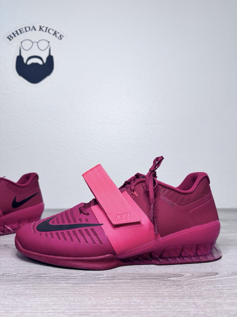 Size 15 - Nike Romaleos 3 Weightlifting CrossFit Shoe Siren Red 852933-601