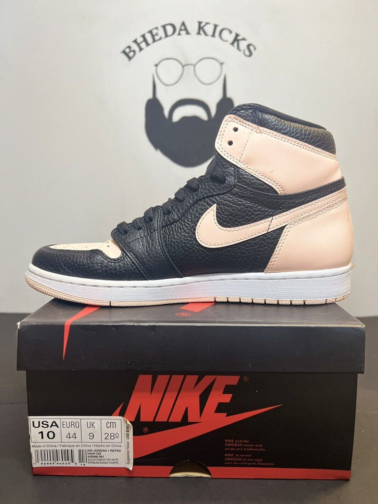 Air Jordan Retro 1 High OG Crimson Tint Black (555088-081) 2019 Mens Size 10 MJ