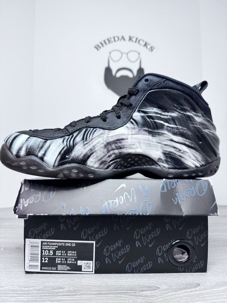 Size 10.5 - 2018 Nike Air Foamposite One "Dream A World Black" DM0115-002