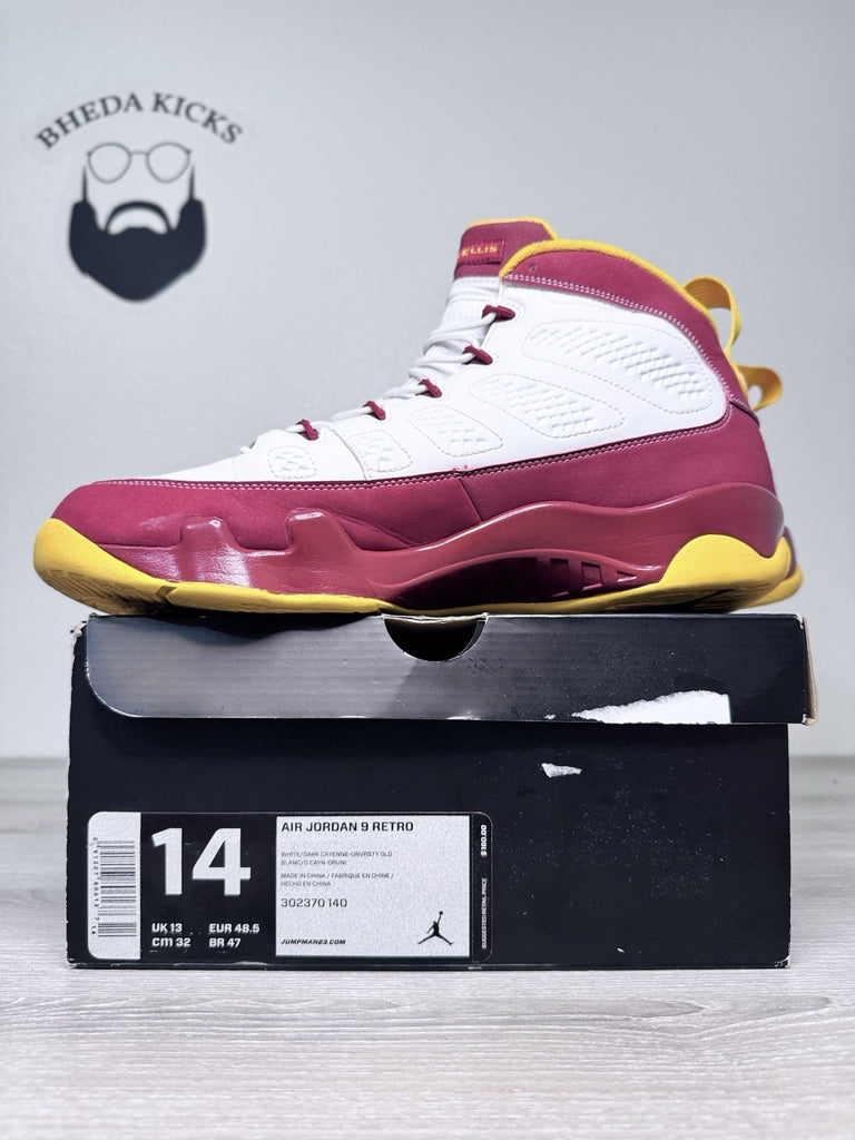 Size 14 - Nike Air Jordan Retro 9 Bentley Crawfish Ellis Shoes 302370-140 Men’s
