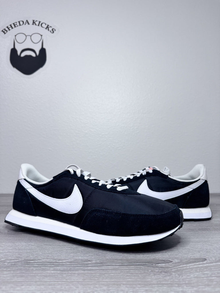 Size 15 - Nike Waffle Trainer 2 Black-White-Sail-Total Orange [DH1349-001] NEW