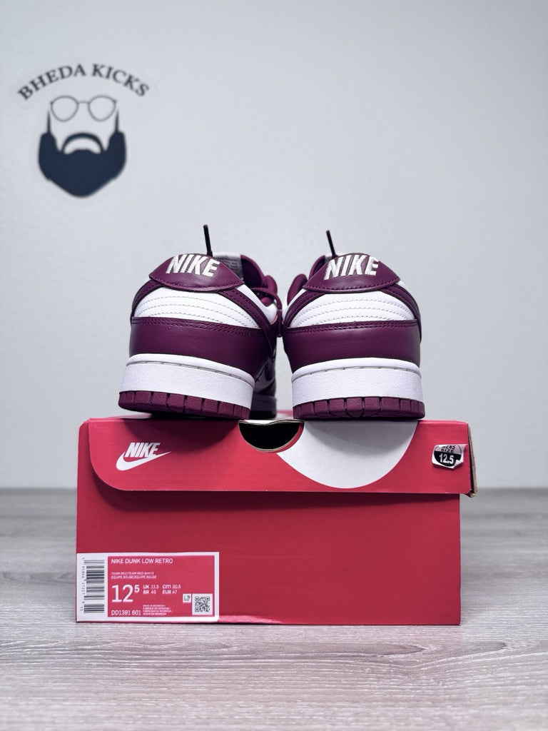Size 12.5 - Nike Dunk Low Retro Team Red White DD1391-601 Men's Worn Once