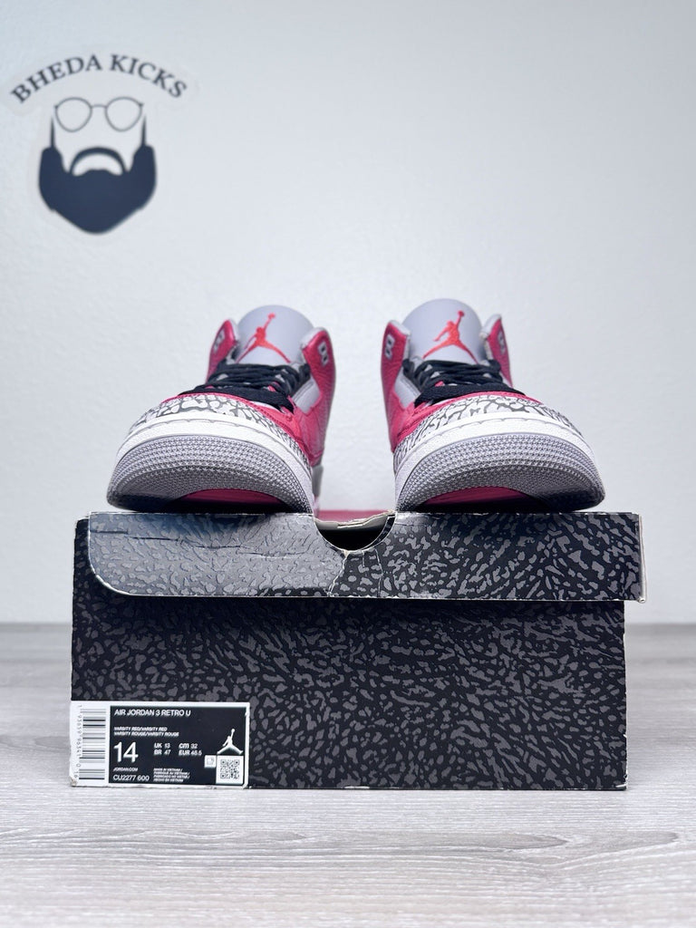 Size 14 - Jordan 3 Unite CHI Exclusive 2020 CU2277-600 Preowned Rare Authentic