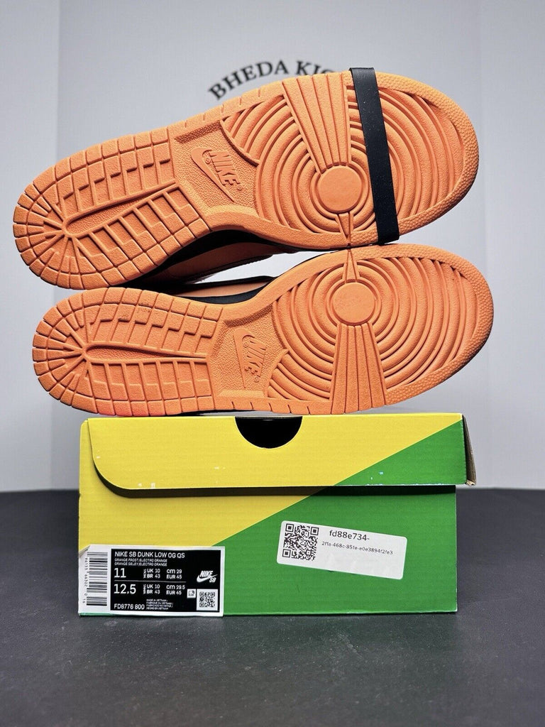 Size 11 - Nike Concepts x Dunk SB Low Orange Lobster Preowned FD8776-800