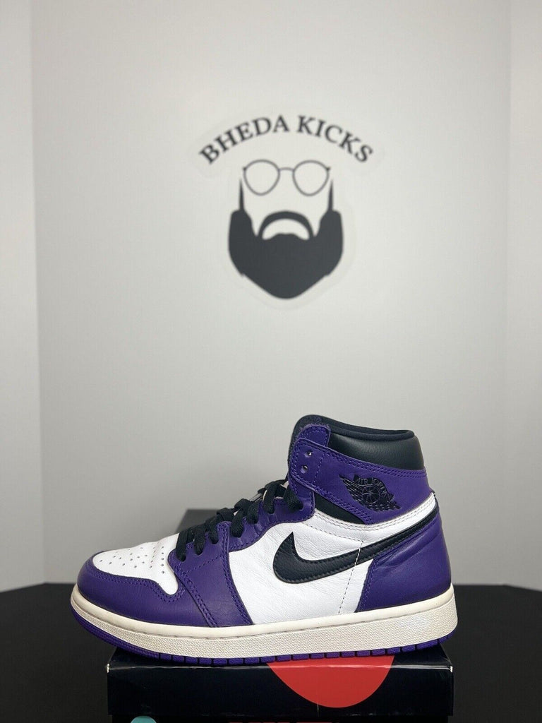 Air Jordan 1 Retro High OG Court Purple 2.0 555088-500 Preowned Men’s Size 8.5