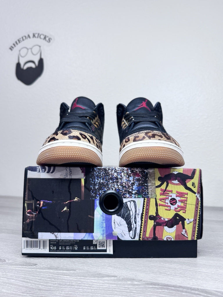 Size 10.5 - Air Jordan 3 Retro SE Animal Instinct White Black (CK4344-002)