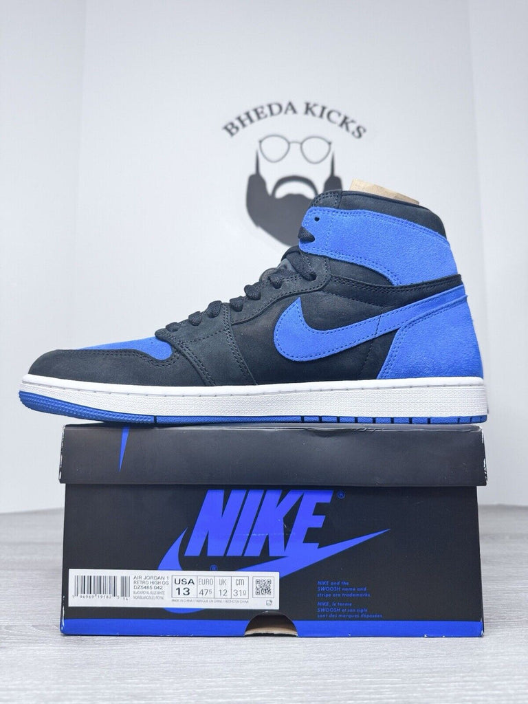 Size 13 - Nike Air Jordan 1 Retro High OG Black Royal Reimagined DZ5485-042