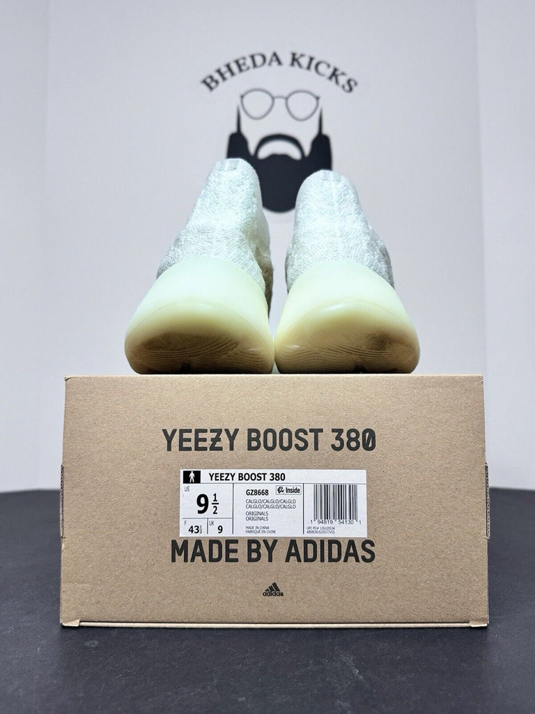 Adidas Yeezy Boost 380 'Calcite Glow' GZ8668 Preowned Men’s Size 9.5