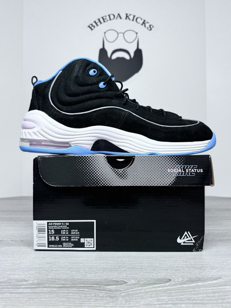 Size 15 - Nike Social Status x Air Penny 2 Playground Black (DM9132-001) NEW DS