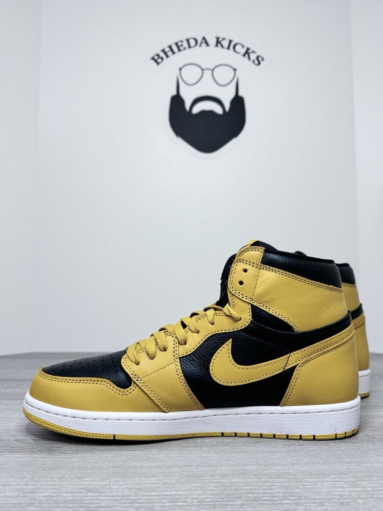 Size 11 - Air Jordan 1 Retro High Pollen 555088-701 Preowned Authentic