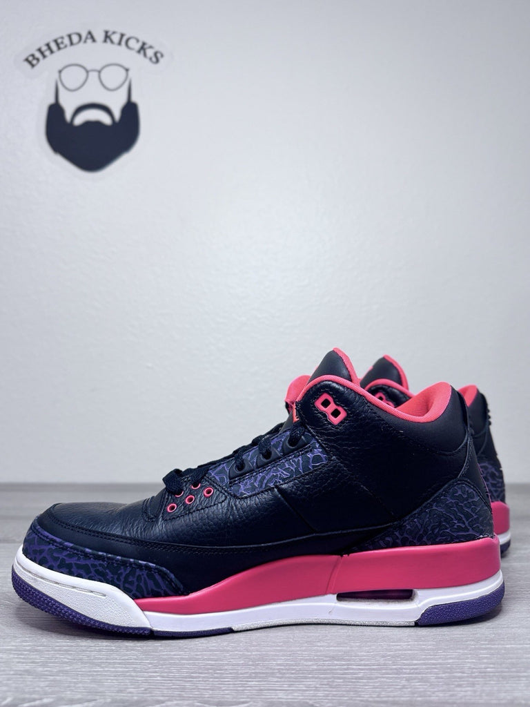 Size 10.5 - Jordan 3 Retro Crimson 2013 136064-005 Preowned Authentic